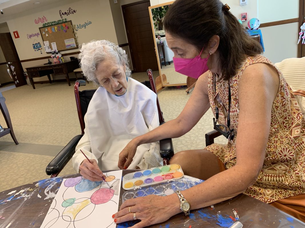 Depresión del cuidador de un adulto mayor con Alzheimer